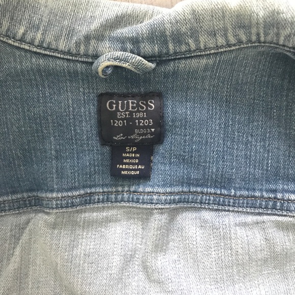 Guess Denim Vest - Picture 2 of 5